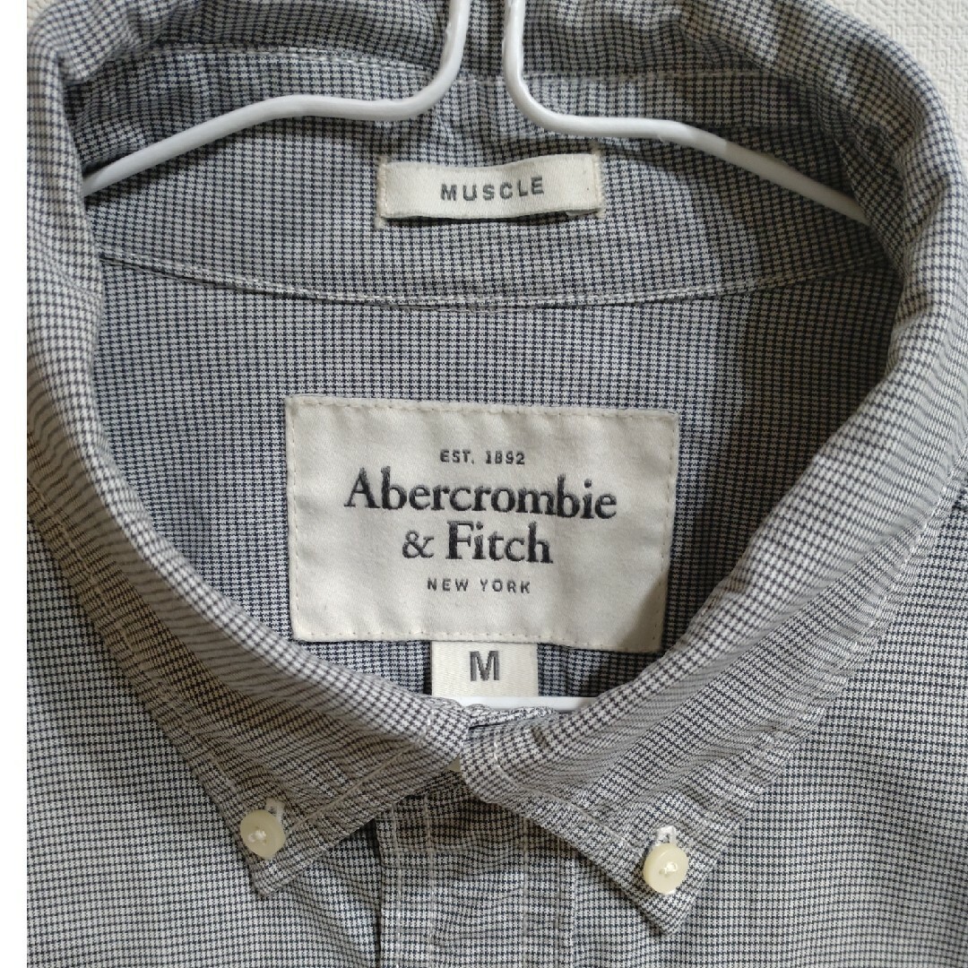 Abercrombie&Fitch(アバクロンビーアンドフィッチ)のアバクロ　コットンシャツ メンズのトップス(シャツ)の商品写真