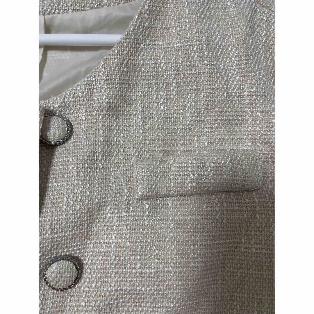 専用　未使用　DAZY ロートリム ボタンアップ クロップブラウス レディースのトップス(シャツ/ブラウス(半袖/袖なし))の商品写真