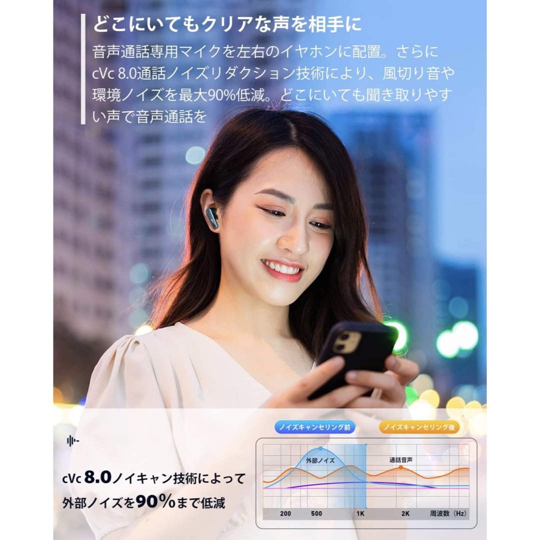 EarFun Air Pro 3 イヤファン 完全ワイヤレスイヤホン 新品 4