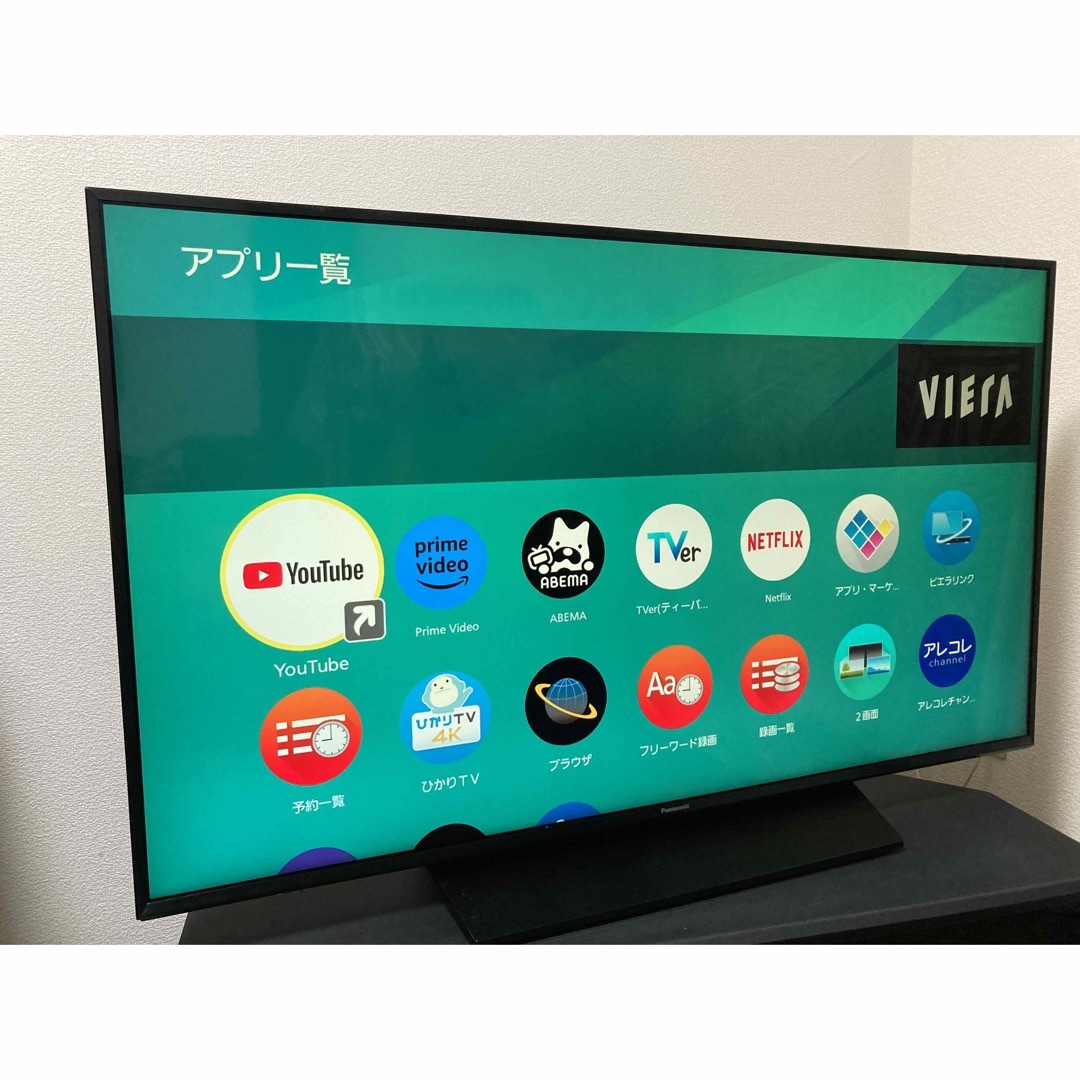 Panasonic(パナソニック)のPanasonic 4K液晶テレビ 49V型TH-49GX855 スマホ/家電/カメラのテレビ/映像機器(テレビ)の商品写真