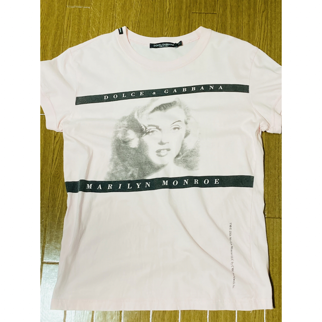 11800円 Tシャツ デザイン マリリン・モンロー DOLCEu0026GABBANA 半袖