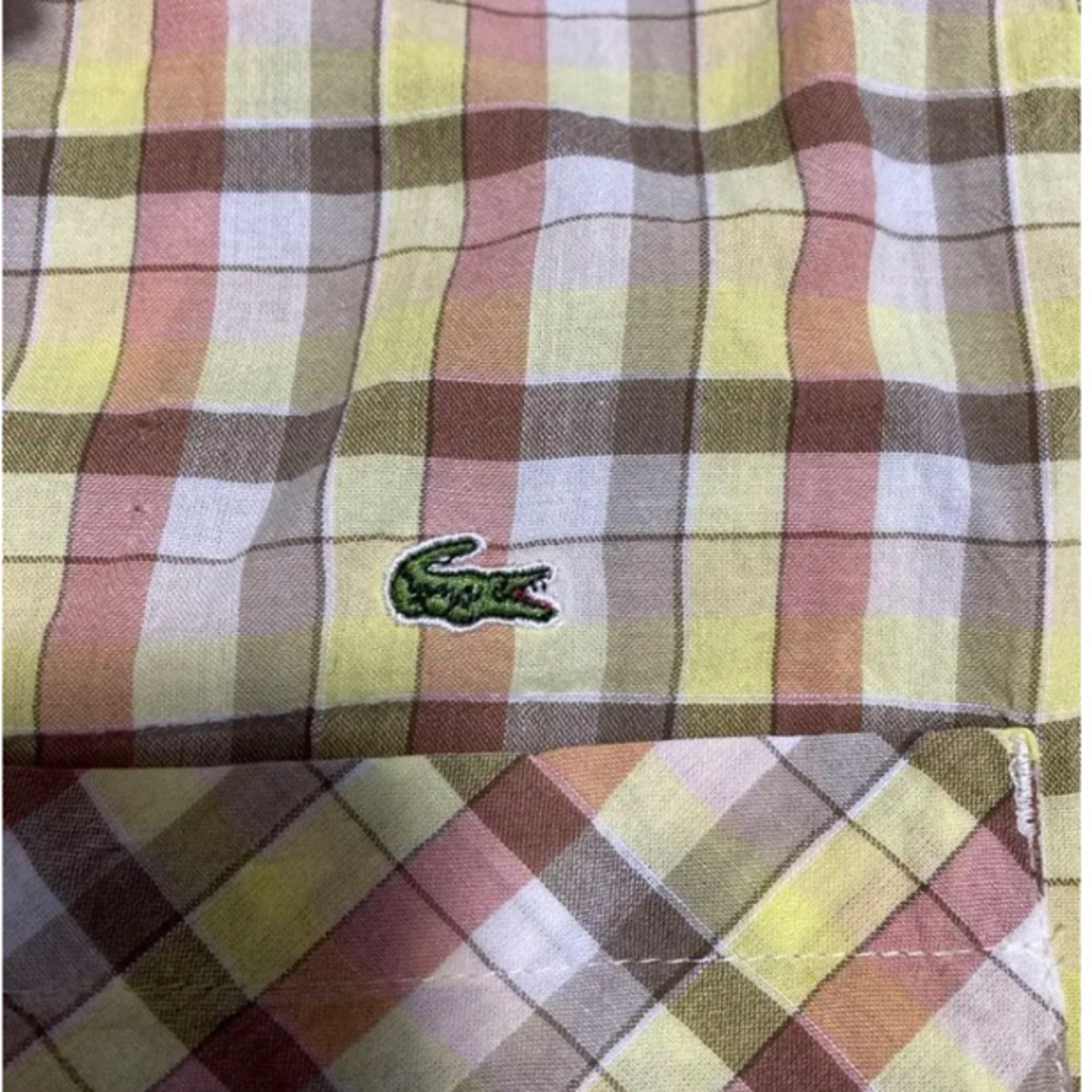 LACOSTE(ラコステ)のラコステ　トップス　ブラウス　チュニック　上着　7分丈　LACOSTE レディースのトップス(シャツ/ブラウス(長袖/七分))の商品写真