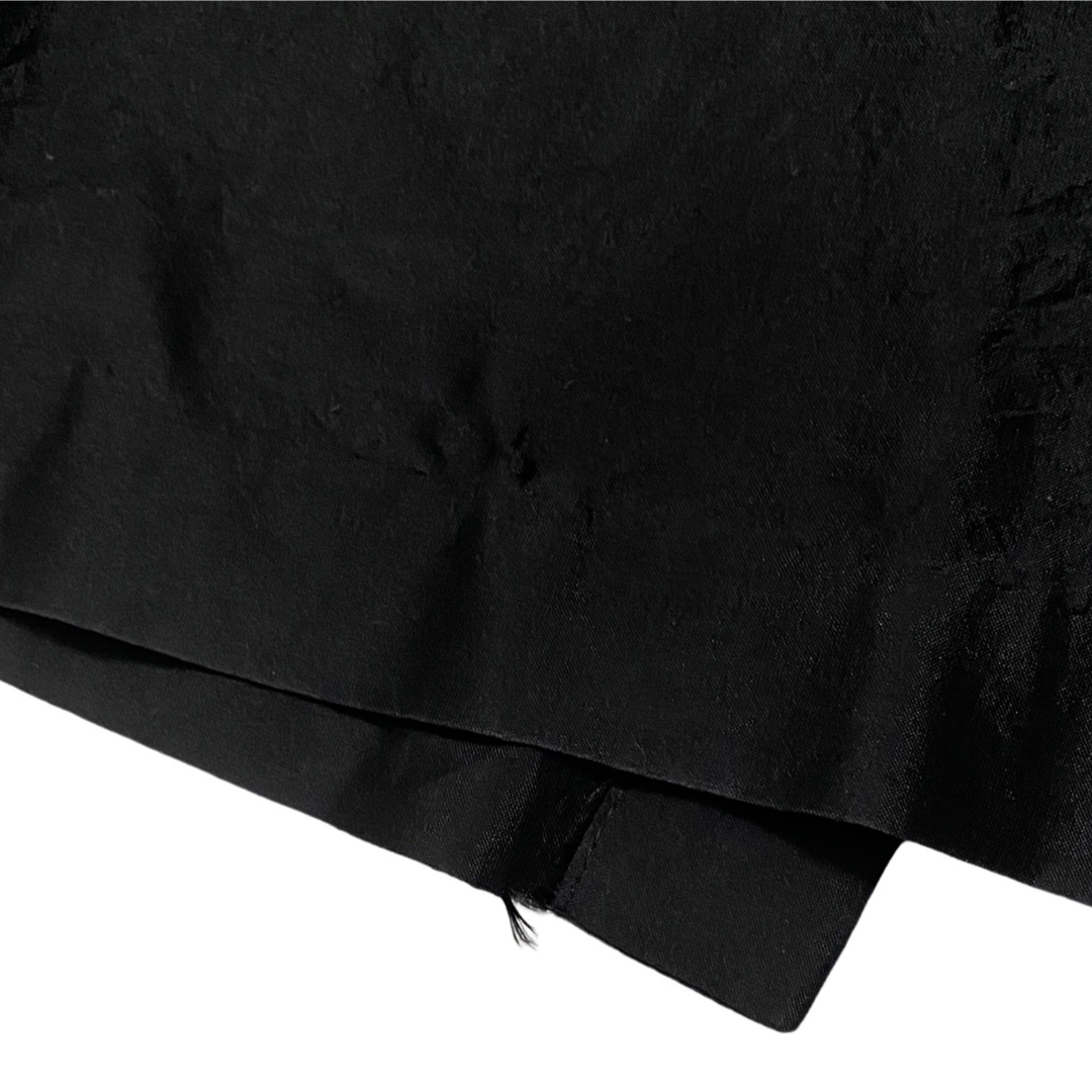 Edition(エディション)のEdition エディション ワッシャー シルク スリット ロング スカート 黒 レディースのスカート(ロングスカート)の商品写真