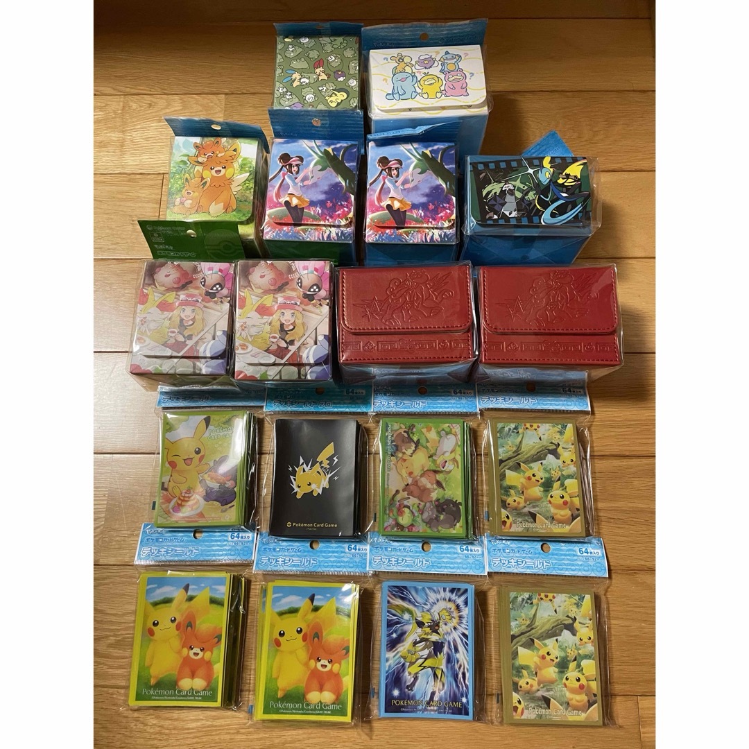 新品未開封 即納 ポケモン デッキシールド デッキケース 18点セット 新品未開封 即納 ポケモン デッキシールド デッキケース 18点セット