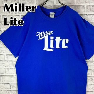 ギルタン(GILDAN)のMiller Lite ミラーライトビール 企業 ロゴ Tシャツ 半袖 輸入品(Tシャツ/カットソー(半袖/袖なし))