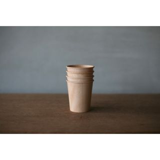 ムジルシリョウヒン(MUJI (無印良品))の木製紙コップ　職人　GLOCAL STANDARD PRODUCTSのKop(食器)