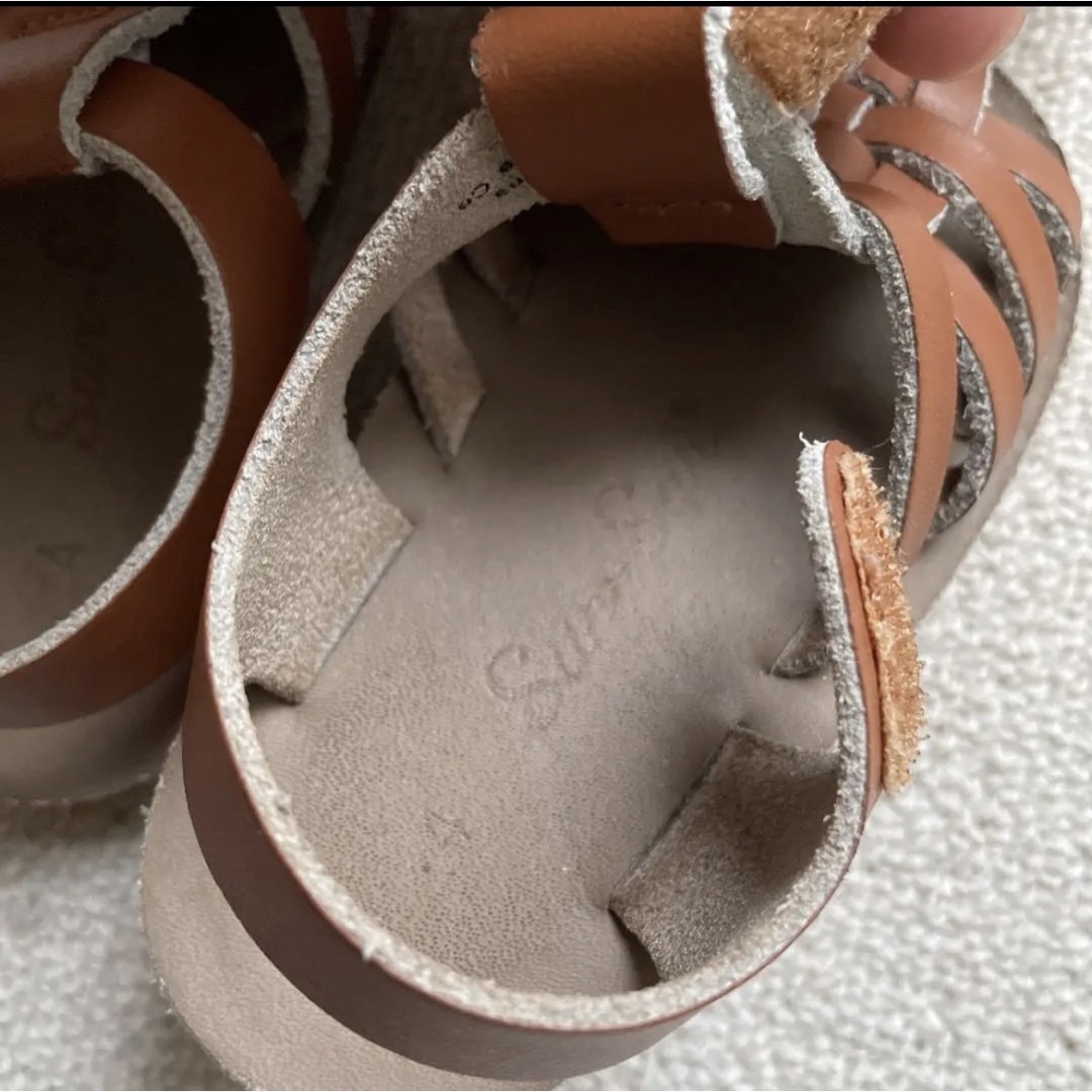 こども ビームス(コドモビームス)のsalt water sandals ソルトウォーターサンダル キッズ/ベビー/マタニティのベビー靴/シューズ(~14cm)(サンダル)の商品写真