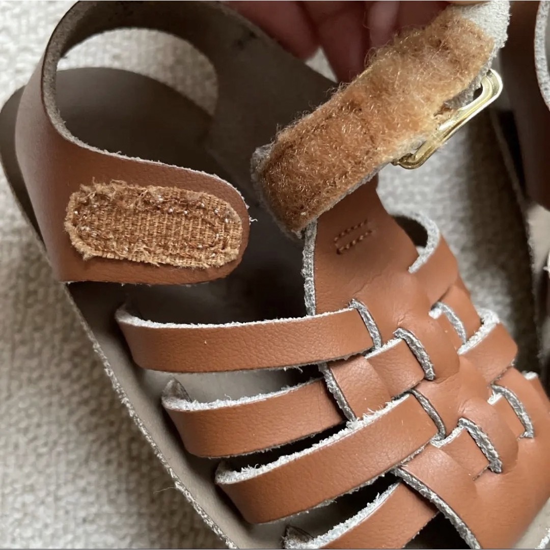 こども ビームス(コドモビームス)のsalt water sandals ソルトウォーターサンダル キッズ/ベビー/マタニティのベビー靴/シューズ(~14cm)(サンダル)の商品写真