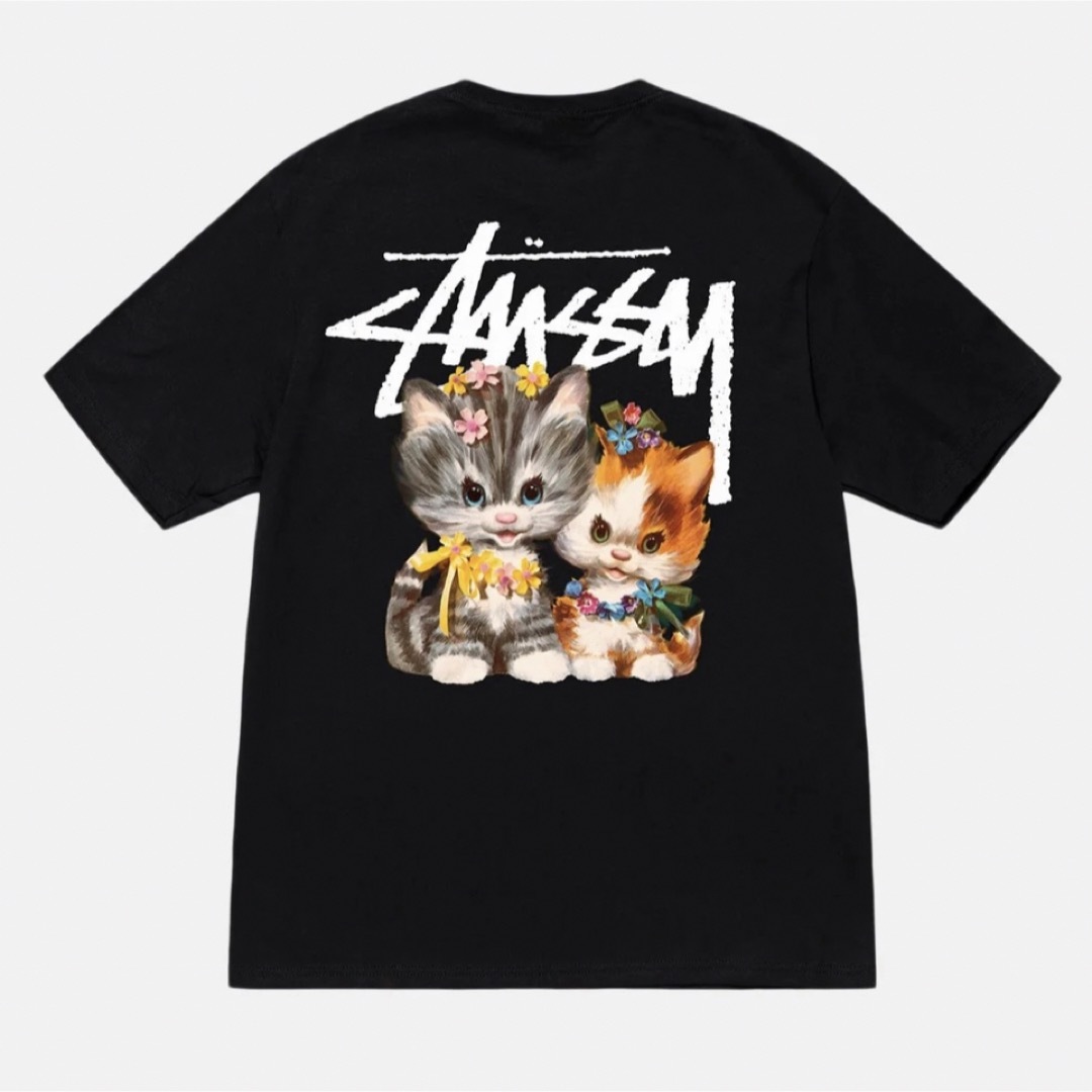 STUSSY  KITTENS TEE ステューシー キトゥンズ Tシャツ　M