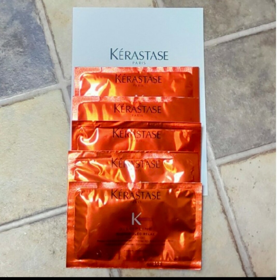 KERASTASE(ケラスターゼ)のｹﾗｽﾀｰｾﾞ ﾏｽｸｵﾚｵﾘﾗｯｸｽ  15ml  サシェ 5枚 コスメ/美容のヘアケア/スタイリング(トリートメント)の商品写真