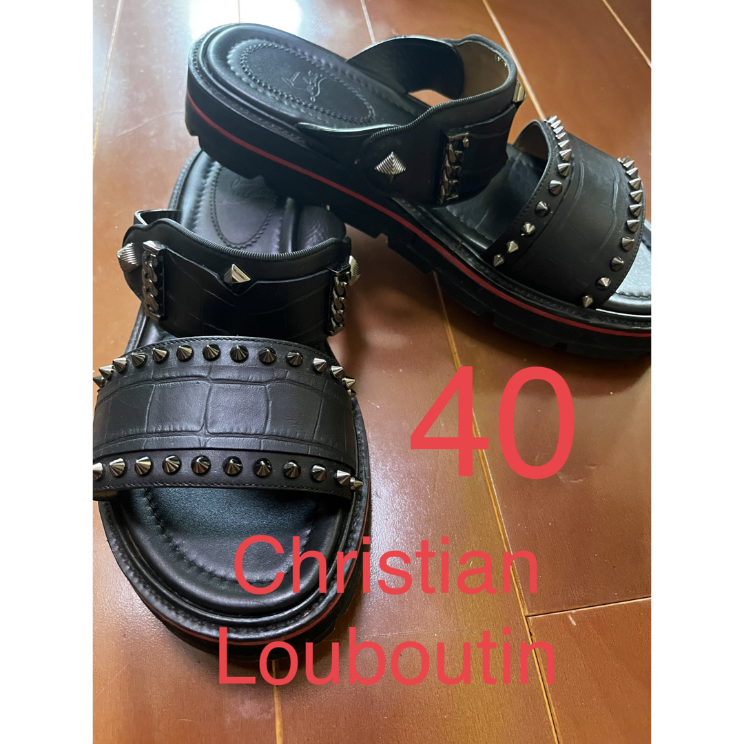 Christian Louboutinメンズサンダル