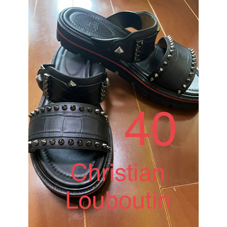 クリスチャンルブタン(Christian Louboutin)のChristian Louboutin ルブタン　サンダル　サイズ40(サンダル)