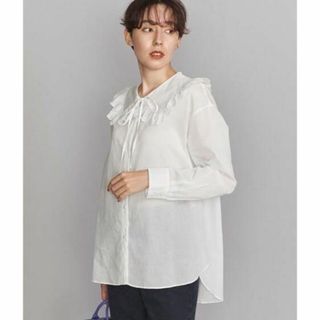 ビューティアンドユースユナイテッドアローズ(BEAUTY&YOUTH UNITED ARROWS)のBY コットンカラーフリルシャツ(シャツ/ブラウス(長袖/七分))