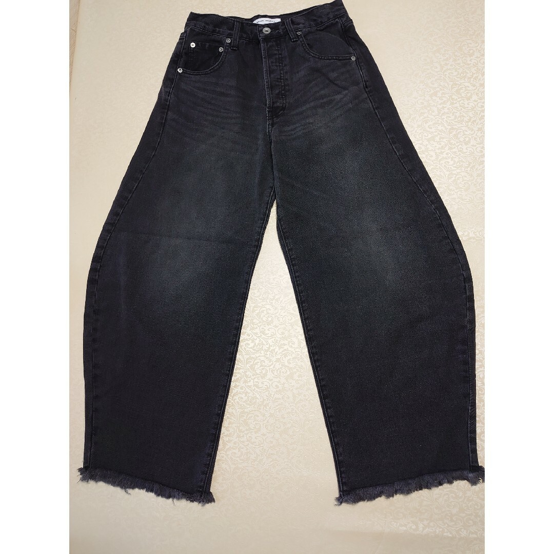 今季人気新品 Whim GazetteラインカーブDENIM ブラック34 今季人気新品 Whim GazetteラインカーブDENIM ブラック34