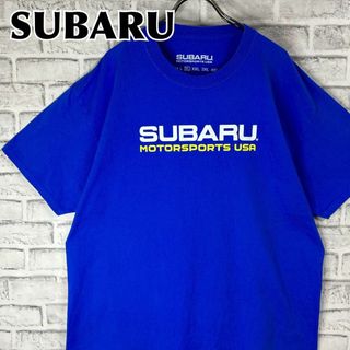 スバル(スバル)のSUBARU スバル モータースポーツUSA 両面デザインTシャツ 半袖 輸入品(Tシャツ/カットソー(半袖/袖なし))