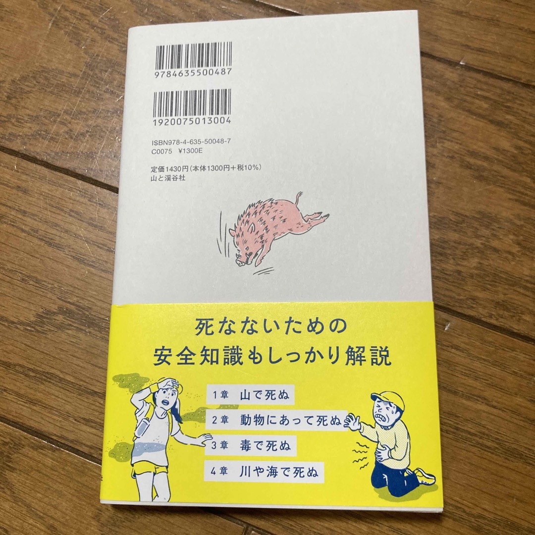 これで死ぬ アウトドアに行く前に知っておきたい危険の事例集の通販 by