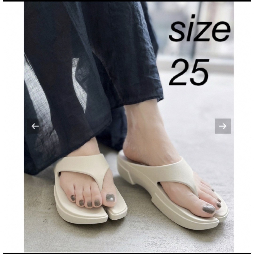 L'Appartement DEUXIEME CLASSE(アパルトモンドゥーズィエムクラス)の【Paes/ぺイズ】Flipflopサンダル　size25 新品タグ付き レディースの靴/シューズ(サンダル)の商品写真