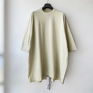 リックオウエンス(Rick Owens)の新品　RICK OWENS 23SS Tommy オーバーサイズ　半袖　Tシャツ(Tシャツ/カットソー(半袖/袖なし))