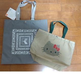 キノクニヤ(紀ノ国屋)の新品　紀ノ国屋　KINOKUNIYA　キティちゃん　バック2点セット(エコバッグ)