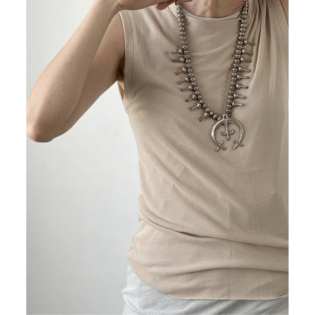 Plage(プラージュ)のplage COTTON LINEN SHEER N/S Tシャツ レディースのトップス(Tシャツ(半袖/袖なし))の商品写真