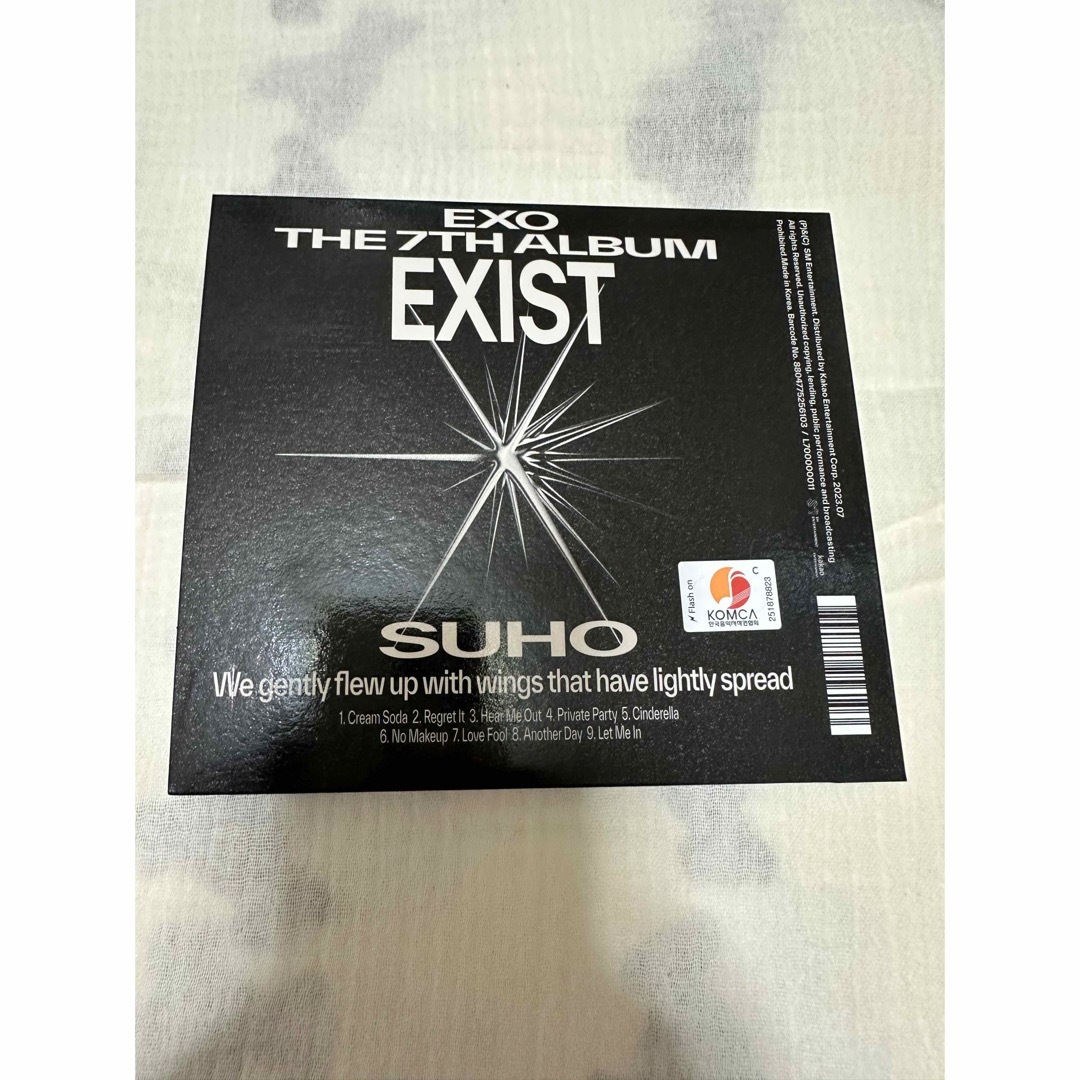 EXO(エクソ)のEXO 7th Album ‘EXIST’【Digipack Ver.】スホ  エンタメ/ホビーのCD(K-POP/アジア)の商品写真