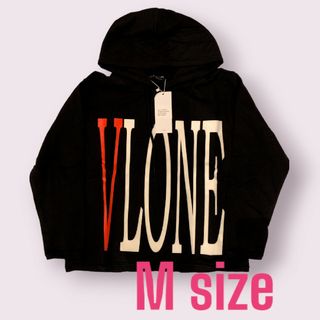 VLONE - 【☆新品☆送料無料】VLONEパーカー ブラック×レッド Ｍサイズ ...