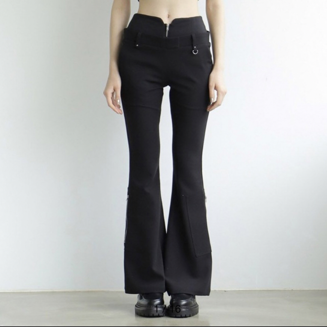 melt the lady w waist flare pantsレディース