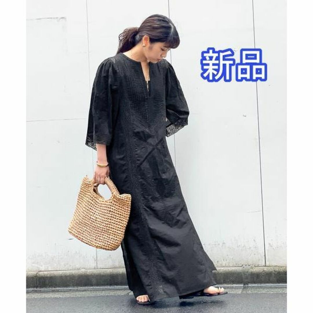 Sara Mallika - 新品【Sara mallika】コットンレースワンピースの通販