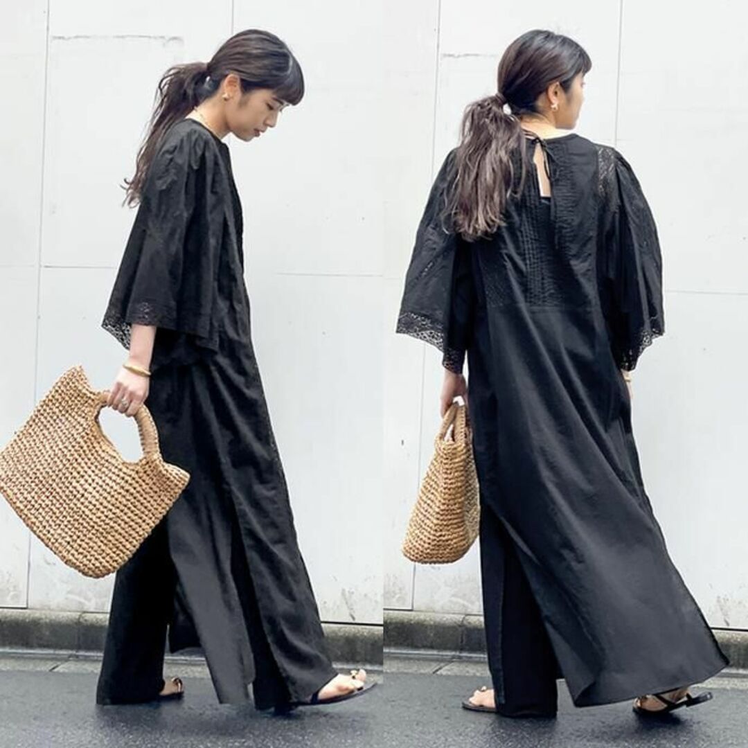 Sara Mallika - 新品【Sara mallika】コットンレースワンピースの通販