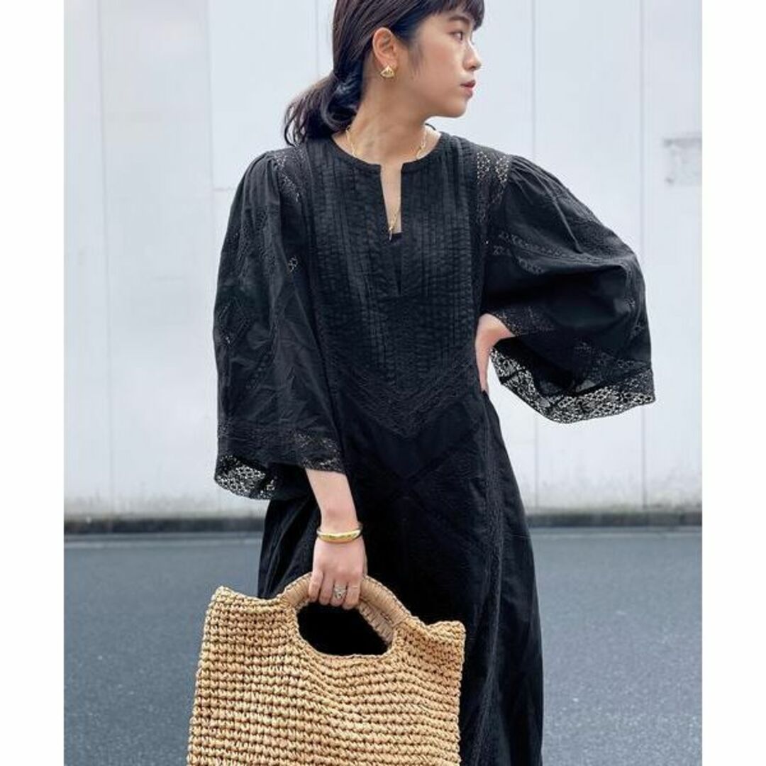 Sara Mallika - 新品【Sara mallika】コットンレースワンピースの通販