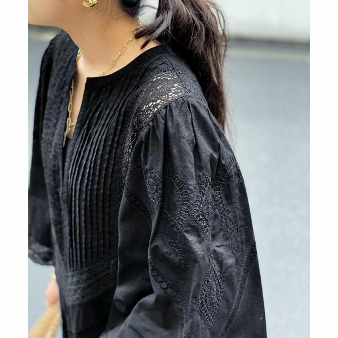 Sara Mallika - 新品【Sara mallika】コットンレースワンピースの通販