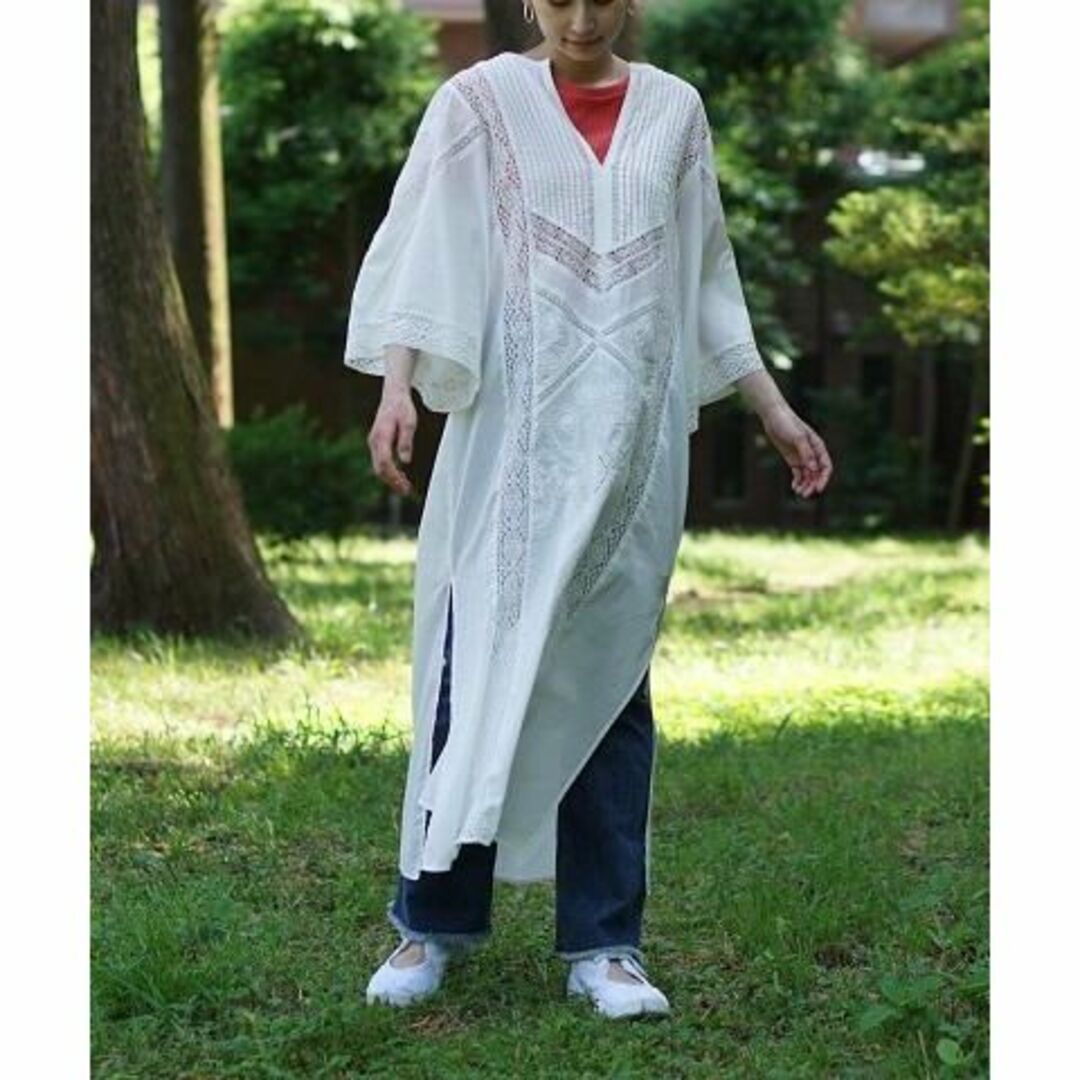 Sara Mallika - 新品【Sara mallika】コットンレースワンピースの通販
