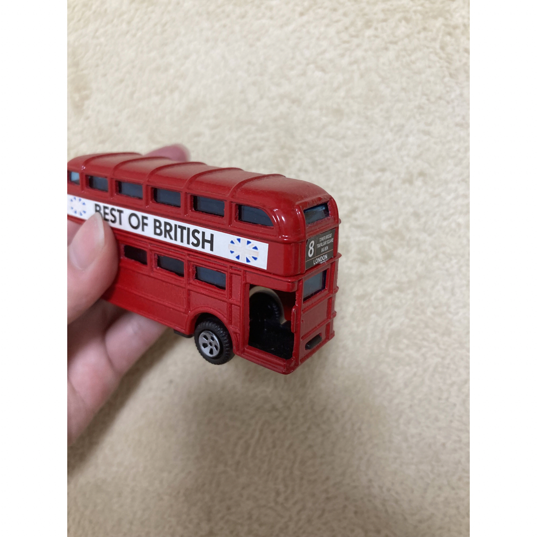 ゆっききー様専用　イギリス　バス　ミニカー エンタメ/ホビーのおもちゃ/ぬいぐるみ(ミニカー)の商品写真