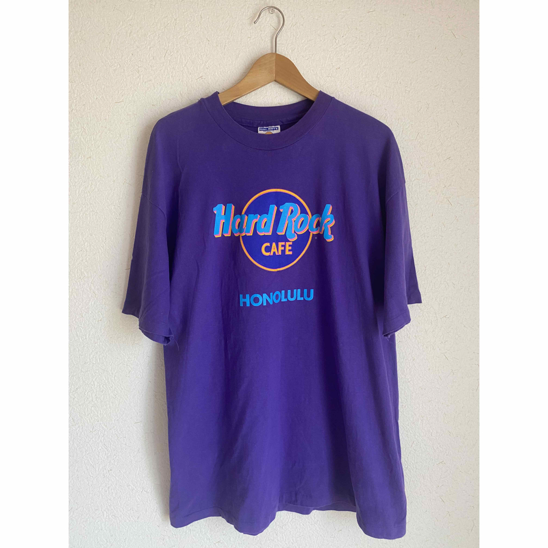 Hard Rock Cafe Honolulu USAビンテージ 紫 90sXL