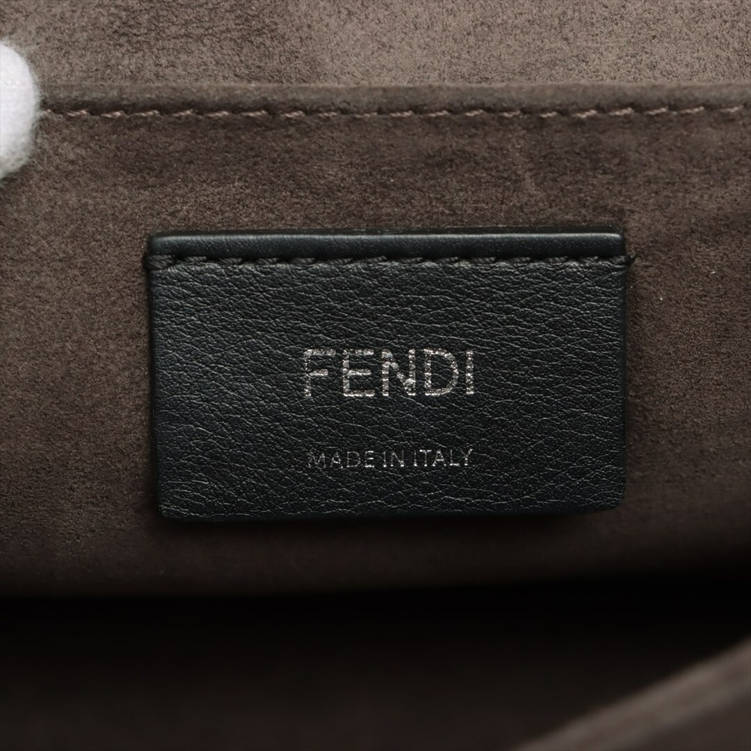 FENDI(フェンディ)のフェンディ キャナイ レザー  ベージュ レディース ショルダーバッグ レディースのバッグ(ショルダーバッグ)の商品写真