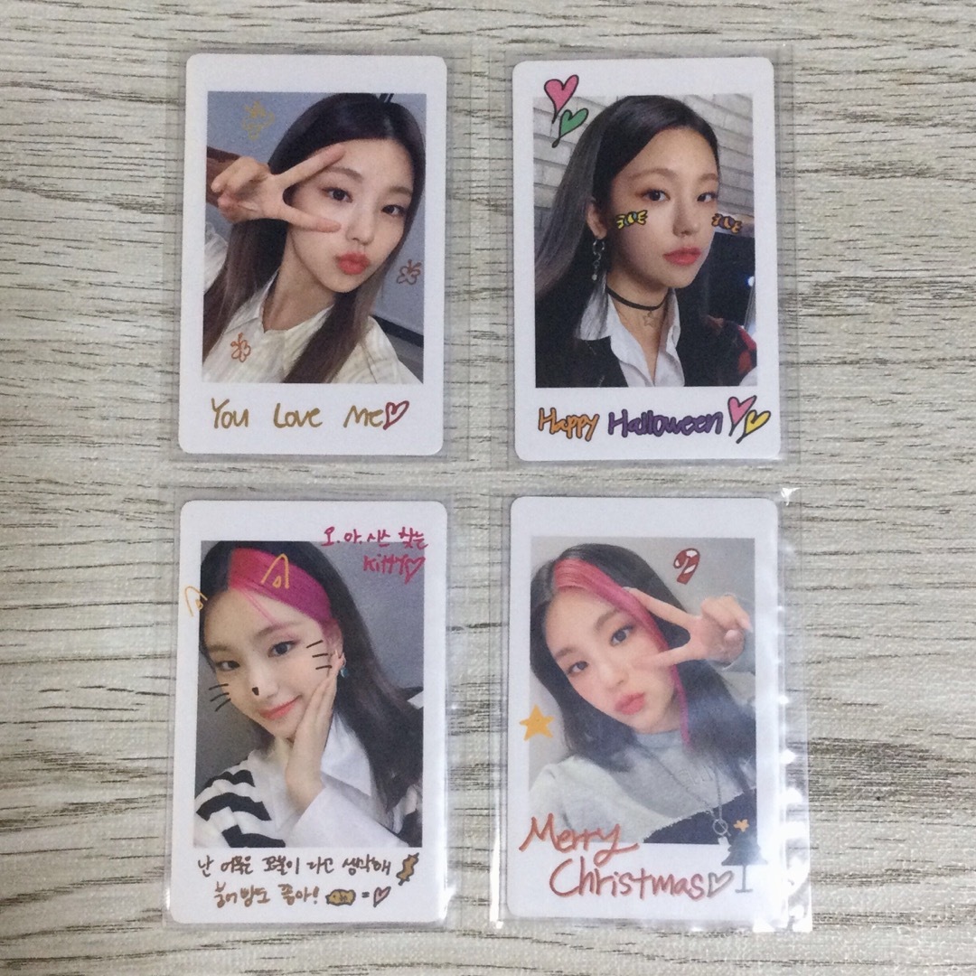 itzy イェジ no bad days チェキ風 トレカ コンプ セット-tops.edu.ng