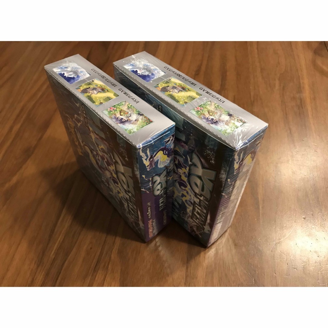 ポケモンカード　バイオレットEX 2box シュリンク付き　新品未開封 エンタメ/ホビーのトレーディングカード(Box/デッキ/パック)の商品写真