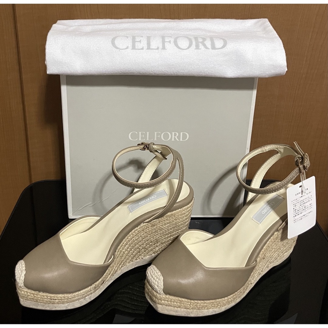 CELFORD(セルフォード)のCELFORD セルフォード ウェッジソール サンダル レディースの靴/シューズ(サンダル)の商品写真