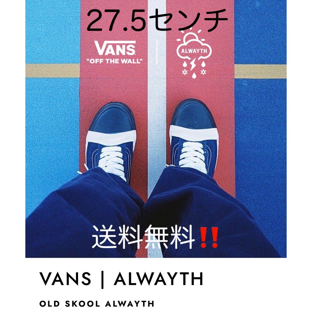 OLD SKOOL(VANS) - ALWAYTH x Vans OLD SKOOL 27.5センチの通販 by