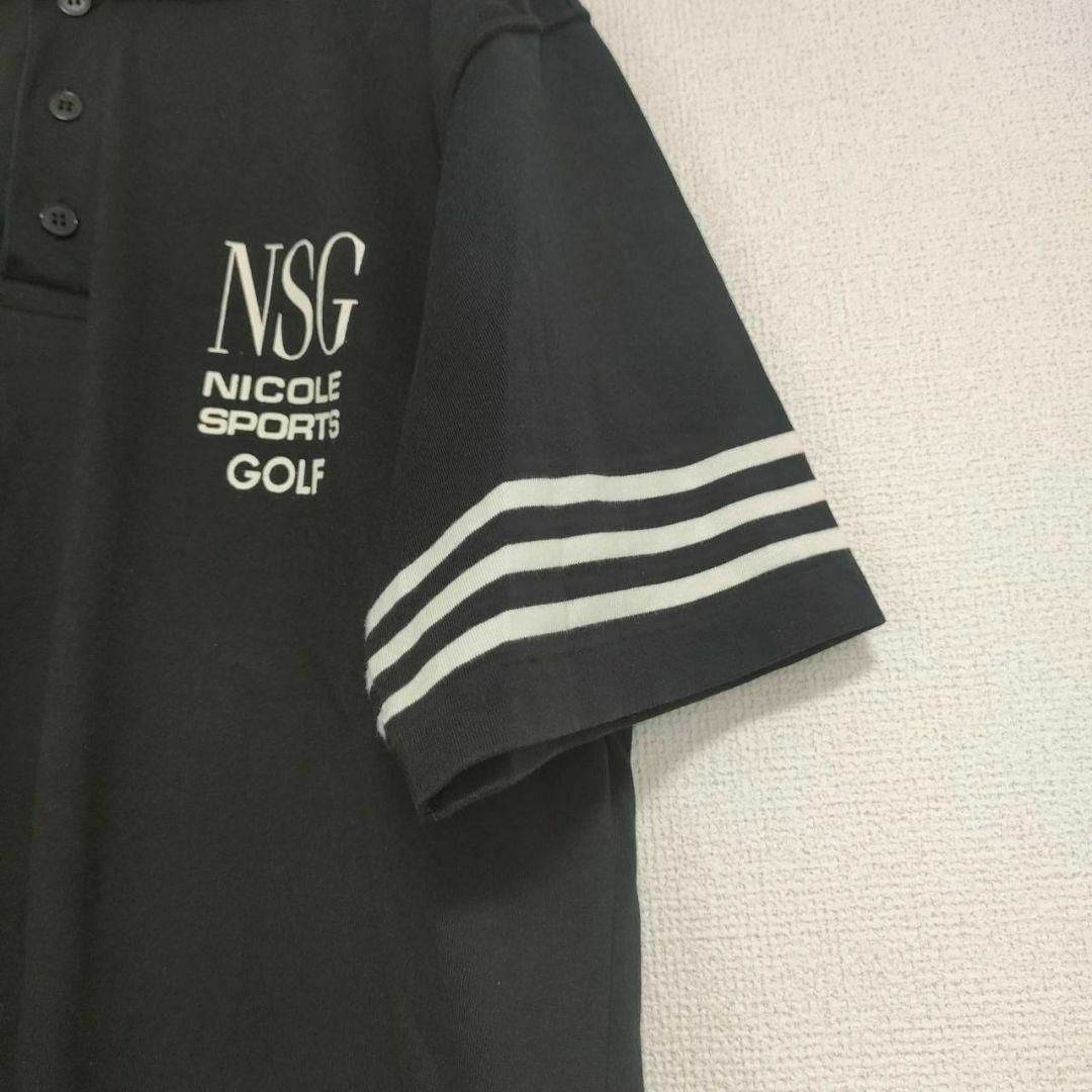 NICOLE(ニコル)の【NICOLE SPORTS】☆ニコルスポーツ☆ポロシャツ 半袖 ゴルフ ロゴ メンズのトップス(ポロシャツ)の商品写真