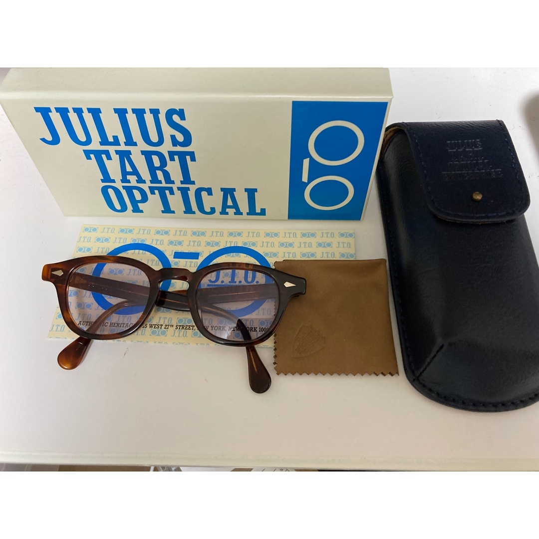 紅井様専用JULIUS TART OPTICAL AR デミアンバーの通販 by ^_^'s shop
