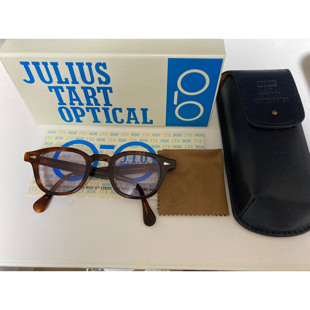 紅井様専用JULIUS TART OPTICAL  AR デミアンバー メンズのファッション小物(サングラス/メガネ)の商品写真