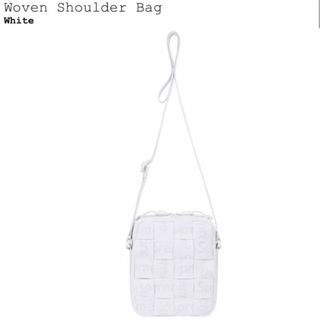 シュプリーム(Supreme)のsupreme woven shoulder bag White(ボディーバッグ)