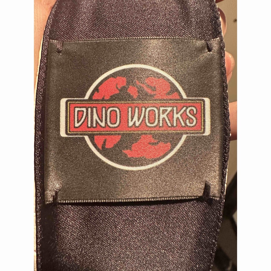 Dinoworks レザーネクタイ ホワイト メンズのファッション小物(ネクタイ)の商品写真