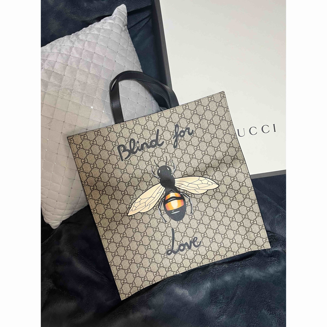 Gucci - GUCCI バック ハチ トートの通販 by おひさま's shop|グッチ