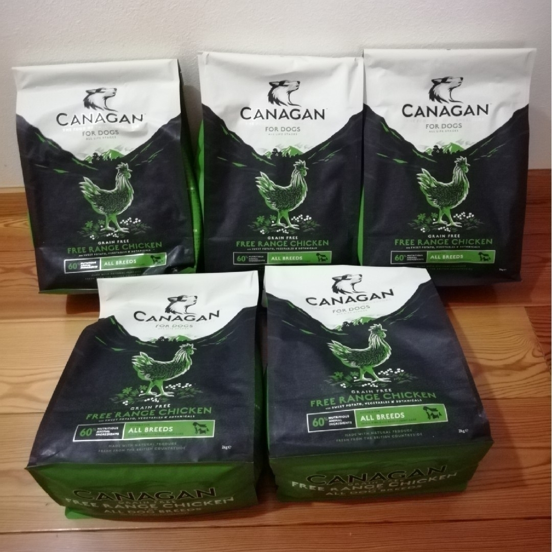 ◇値下げ◇カナガン ドッグフードチキン5袋セットの通販