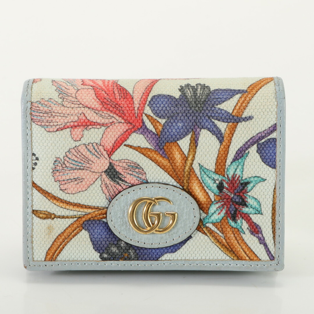 Gucci - 美品 日本 限定 グッチ GG マーモント フローラ コンパクト