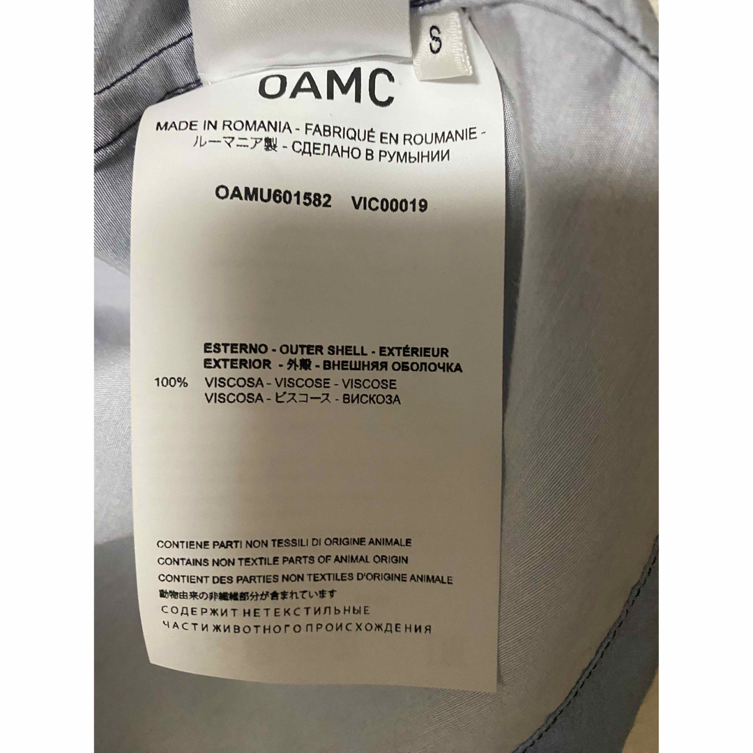 OAMC KURT SHIRT 半袖柄シャツ　タイダイ