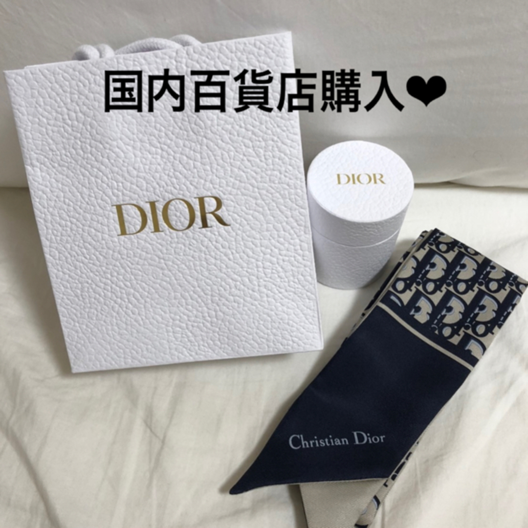 DIOR ♦︎Toile Oblique ミッツァ シルクツイルスカーフ