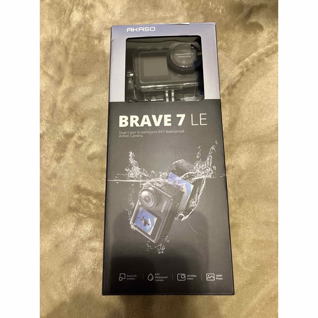 AKASO BRAVE 7 LE 4K アクションカメラ - カメラ